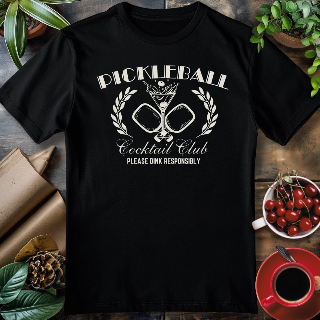 Pickleball Cocktail Club T-Shirt