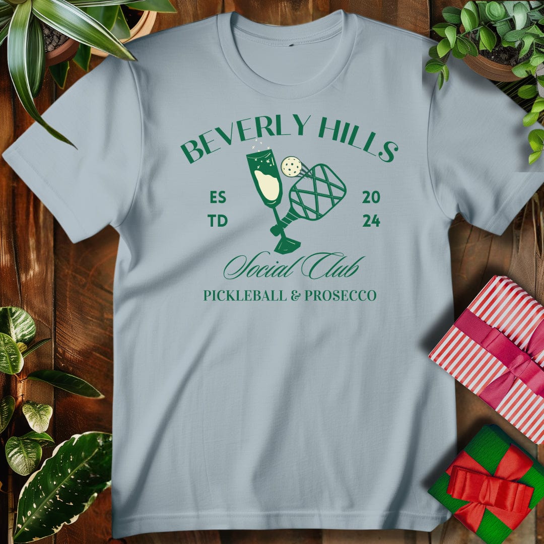 Beverly Hills Pickleball & Prosecco T-Shirt