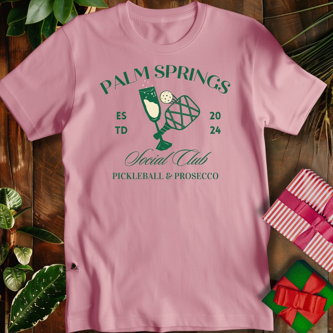 Palm Springs Pickleball & Prosecco T-Shirt