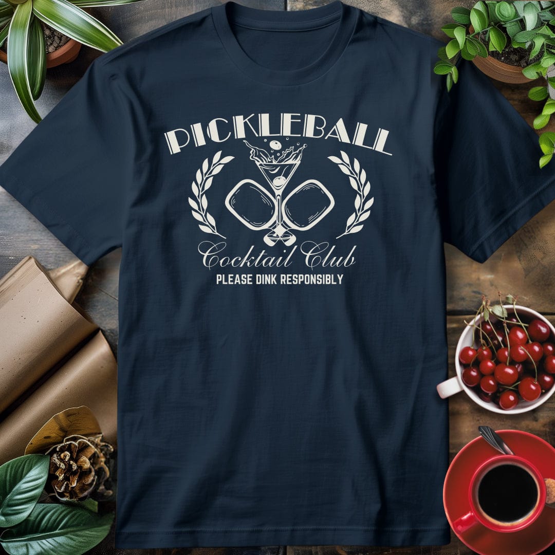 Pickleball Cocktail Club T-Shirt